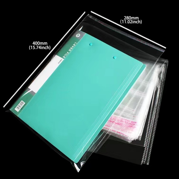 Office 2 11x15 Clear Resealable Apparel Bags Poshmark